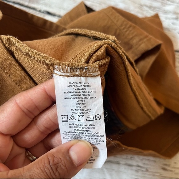 Prana Corduroy Mini Skirt Size 4 - Picture 8 of 10